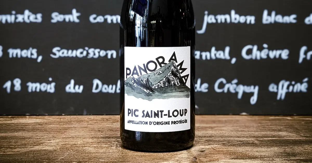 Bouteille de vin rouge Pic Saint-Loup