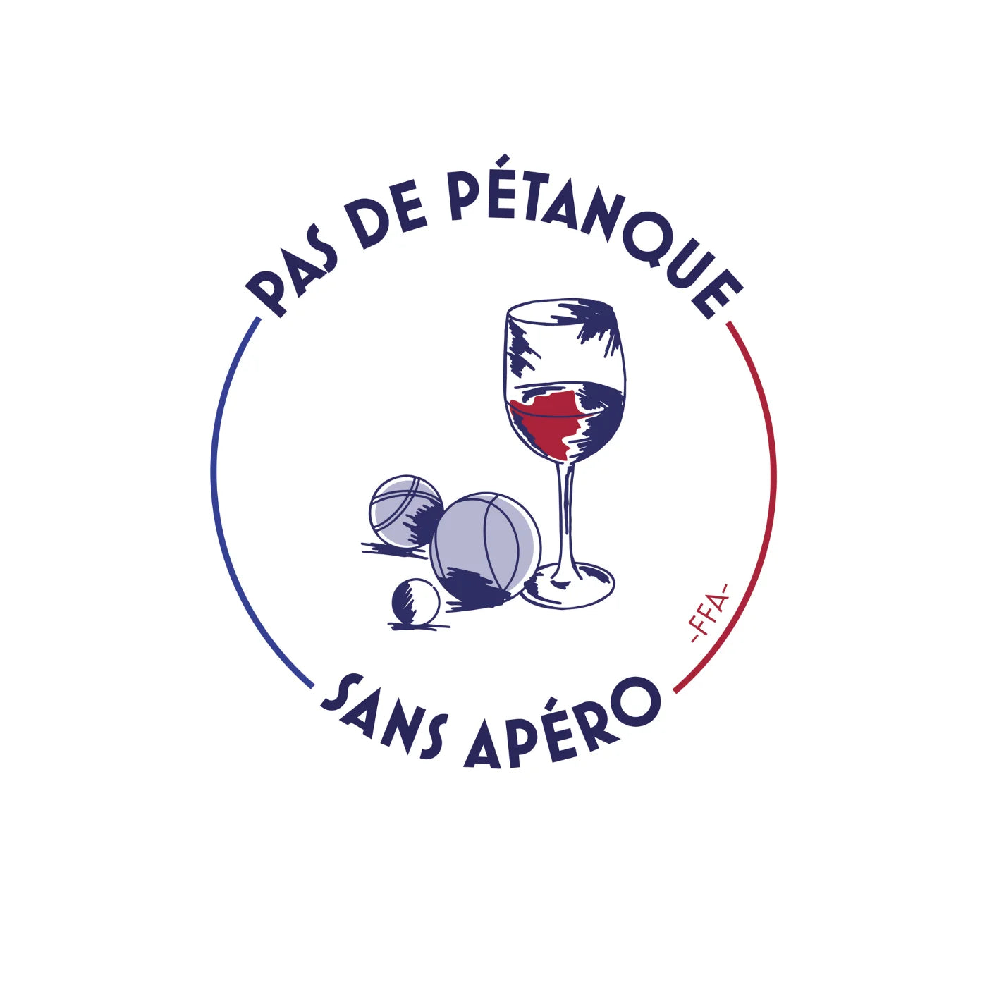 T-Shirt - Pas de pétanque sans apéro