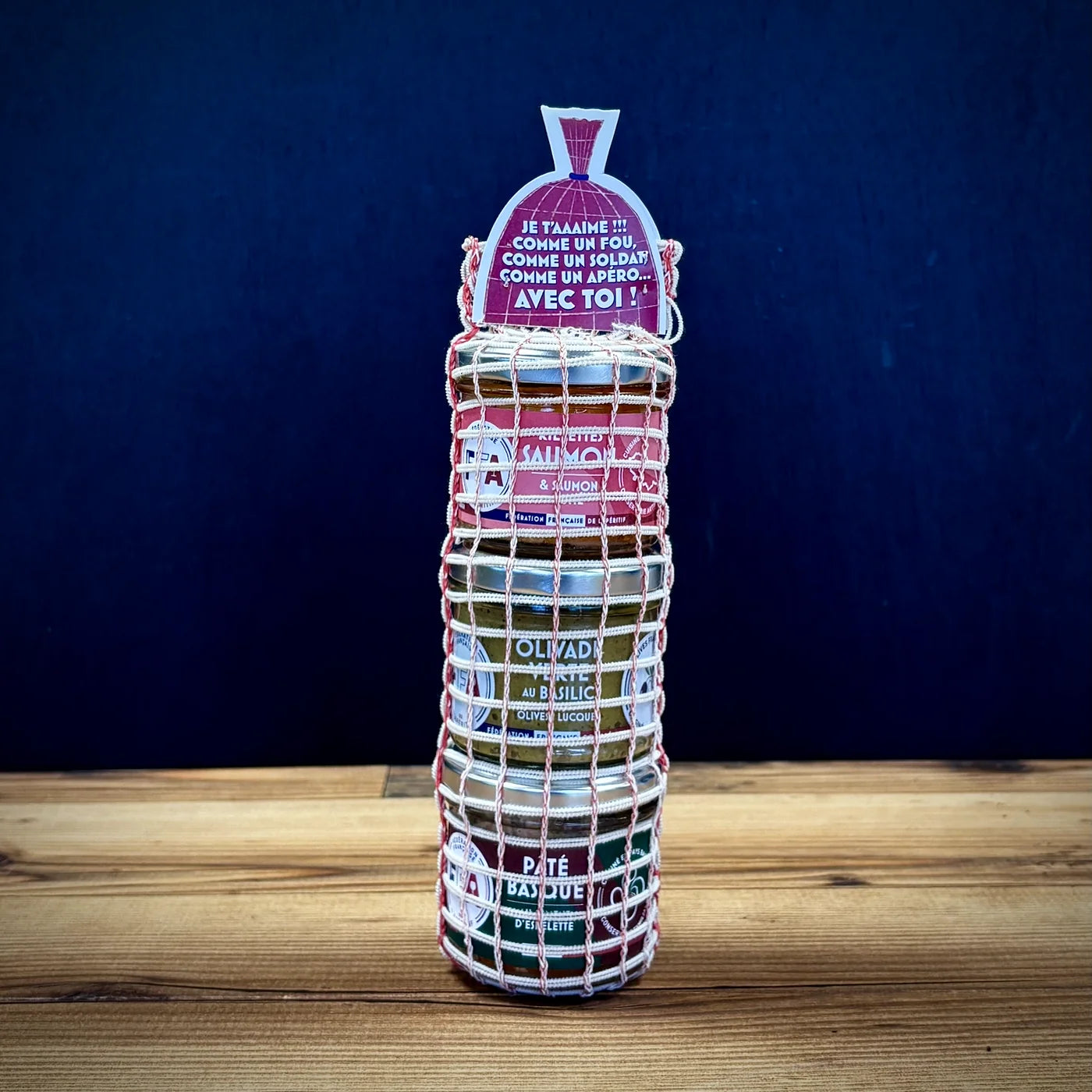 Triplette - Je t'aaaime !!! Comme un fou, comme un soldat, comme un apéro... avec toi !