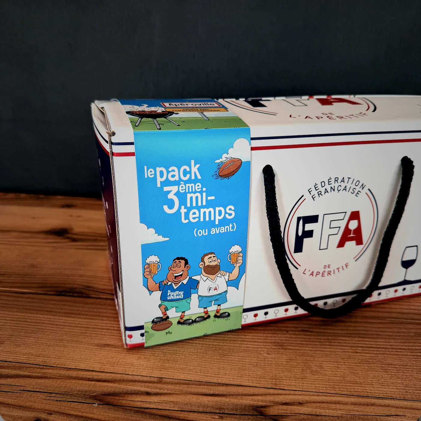 Box + FOURREAU + CADEAUX - RUGBY CHAUD