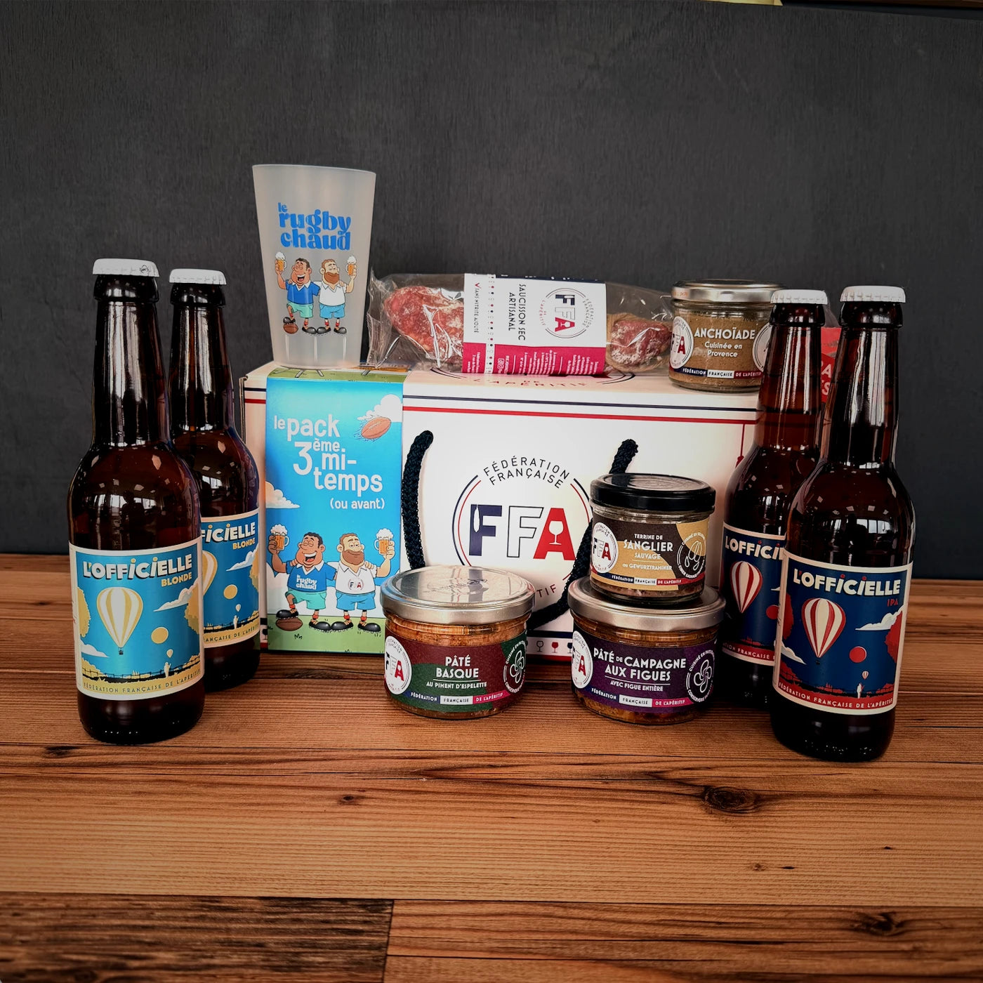 coffret apero rugby chaud