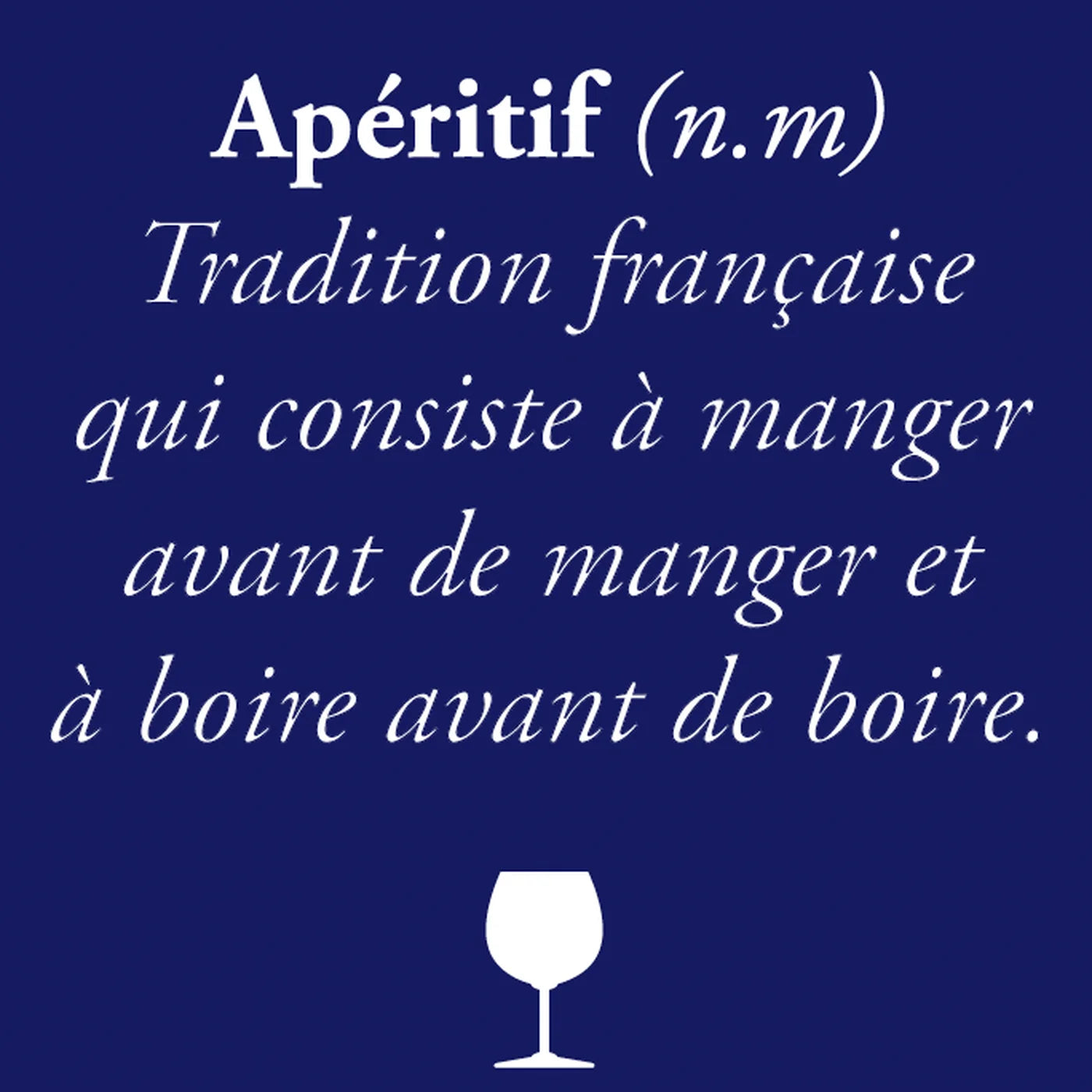 COFFRET DÉFINITION DE L'APÉRITIF
