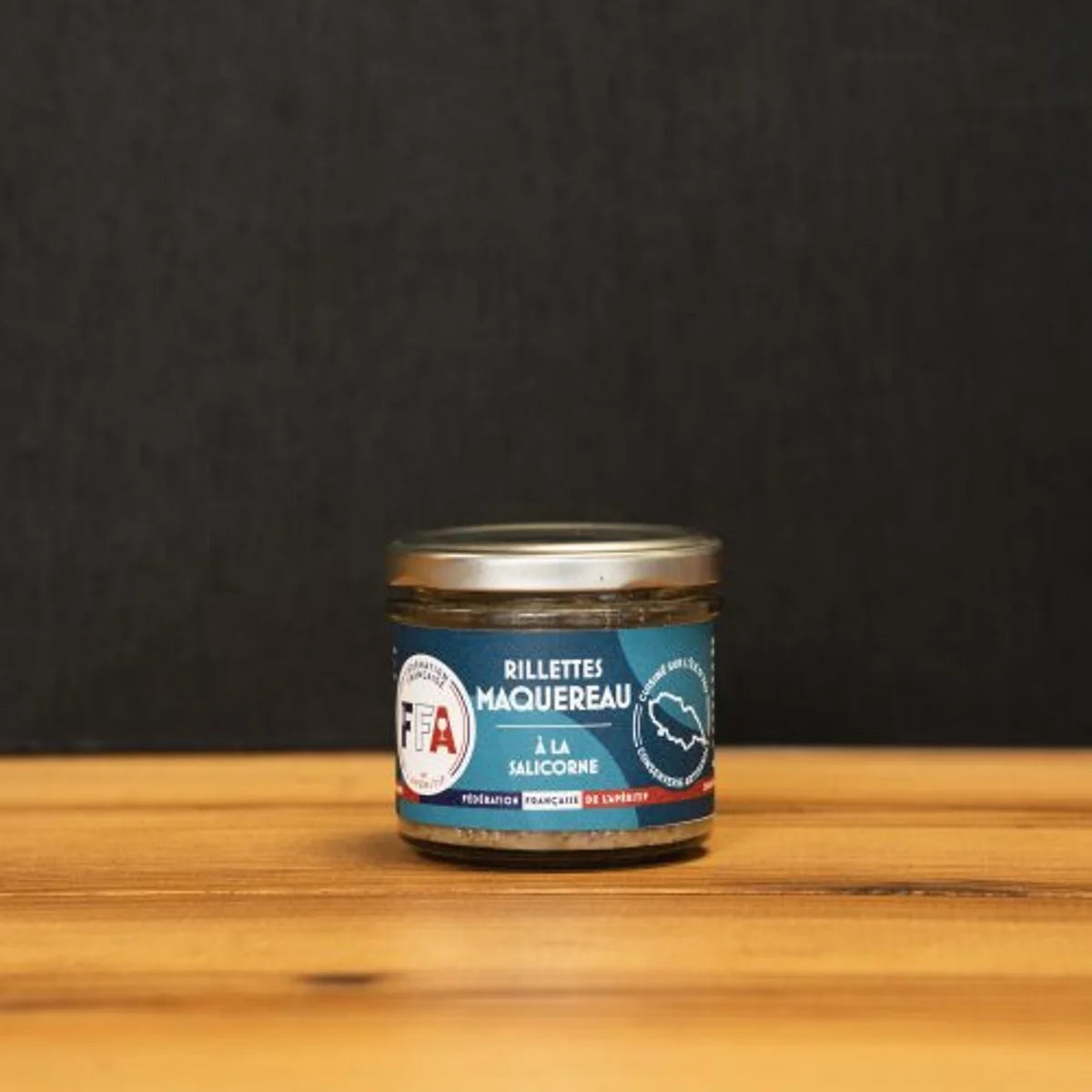 Rillettes de maquereau à la salicorne FFA, recette artisanale iodée et gourmande, idéale à tartiner pour l’apéritif.