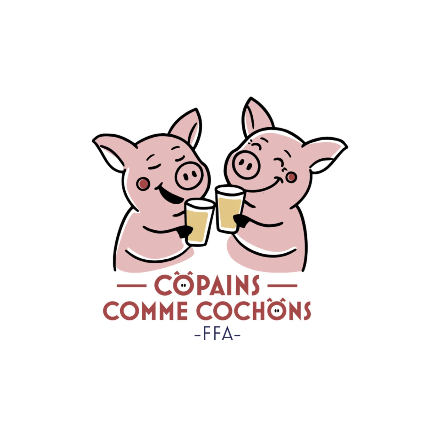 T-Shirt - Copains comme cochons