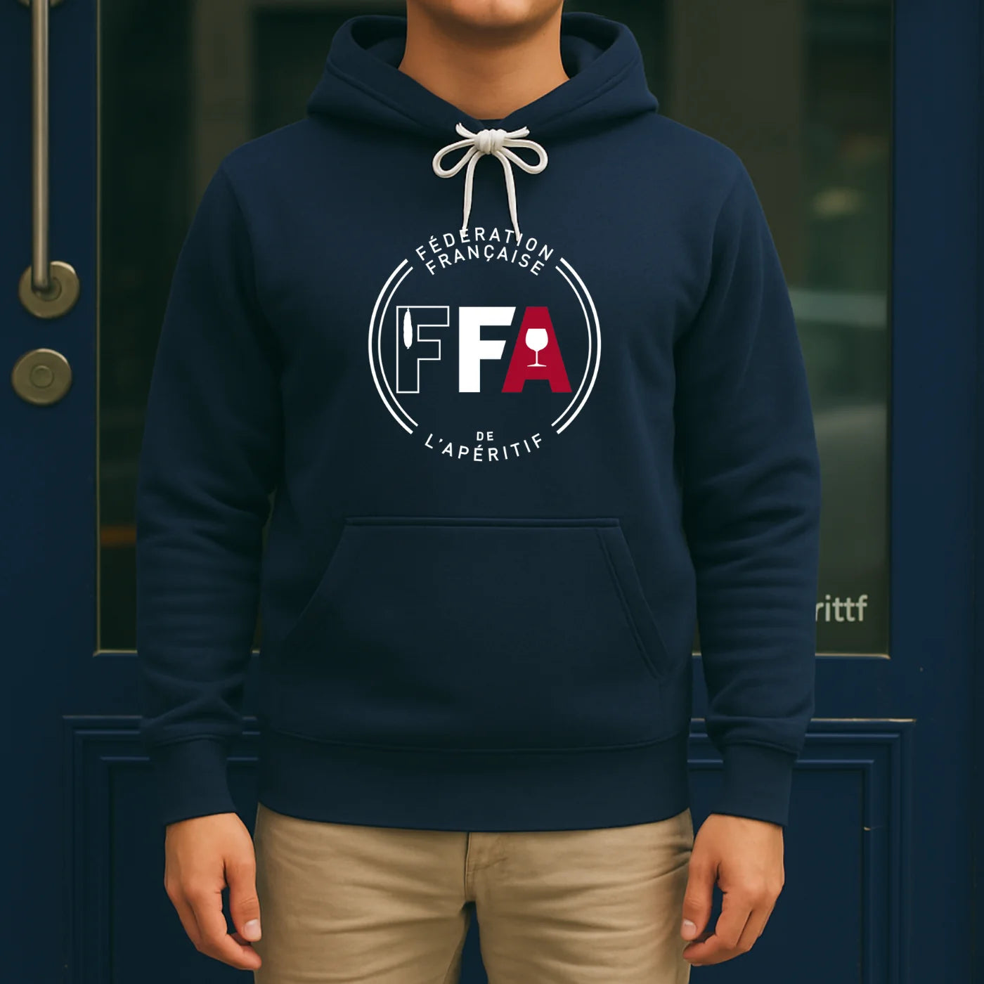 Sweat à capuche FFA Logo Officiel