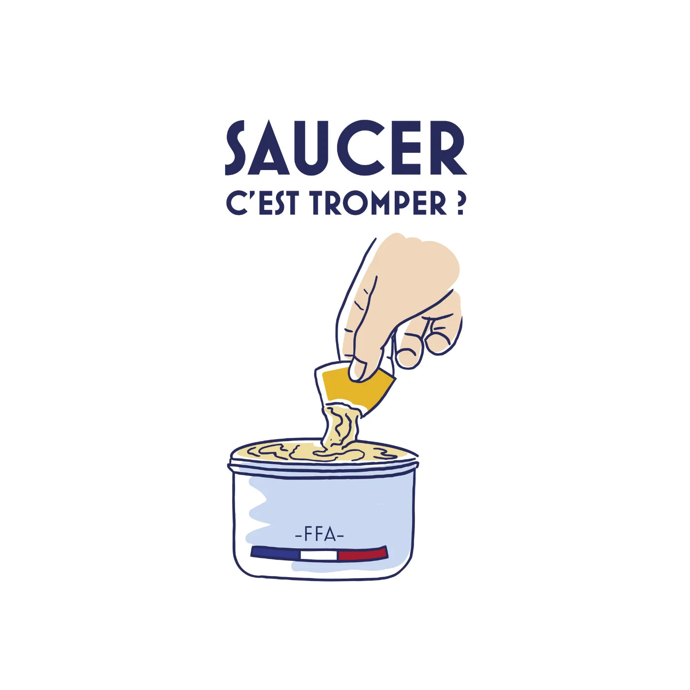 T-Shirt - Saucer c'est tromper ?