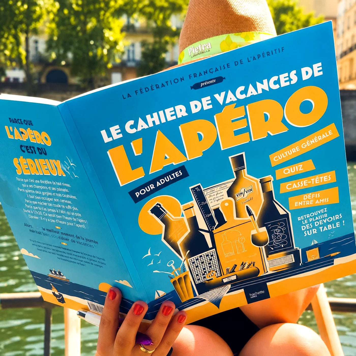 Le Cahier de vacances de l'Apéro : pour adultes