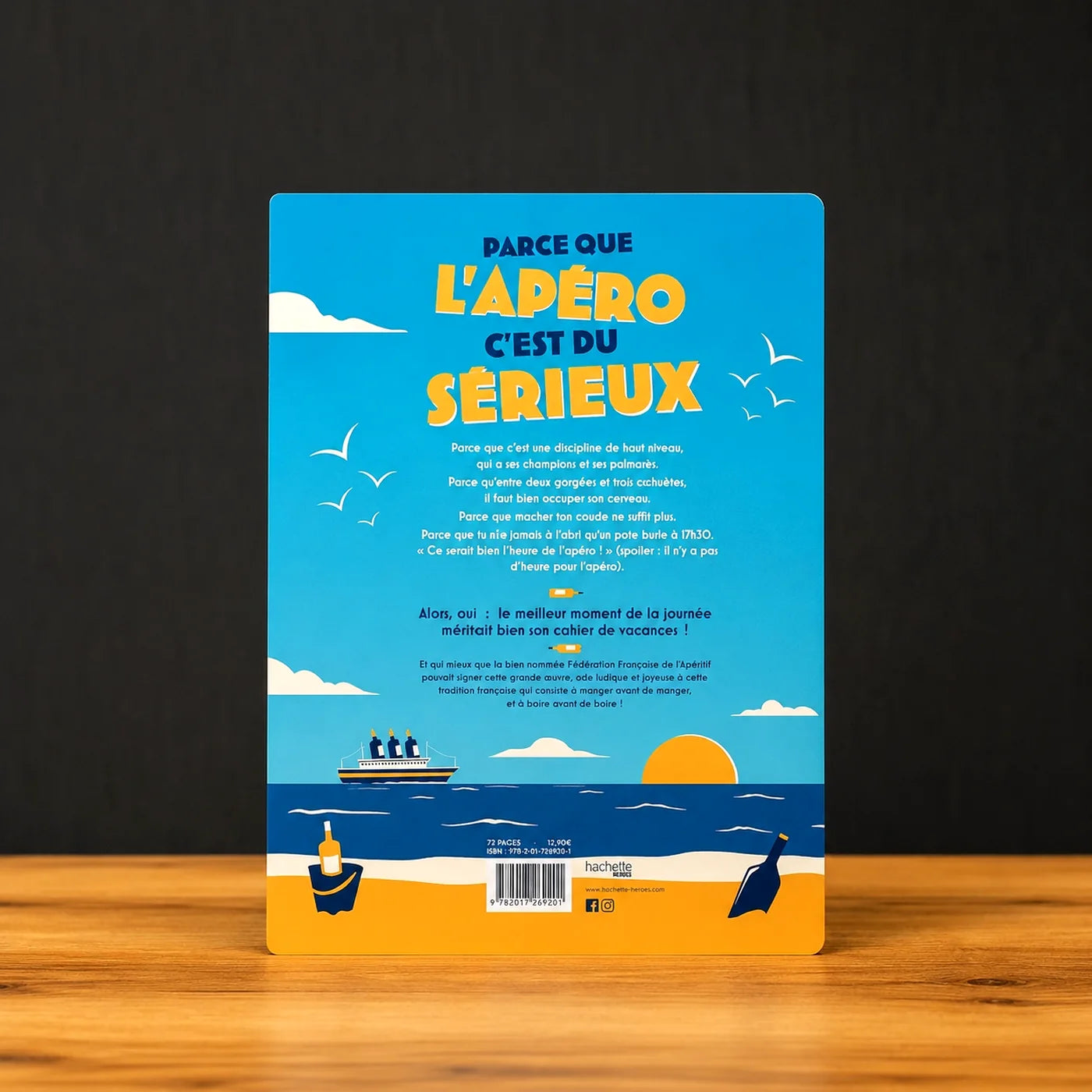 Le Cahier de vacances de l'Apéro : pour adultes