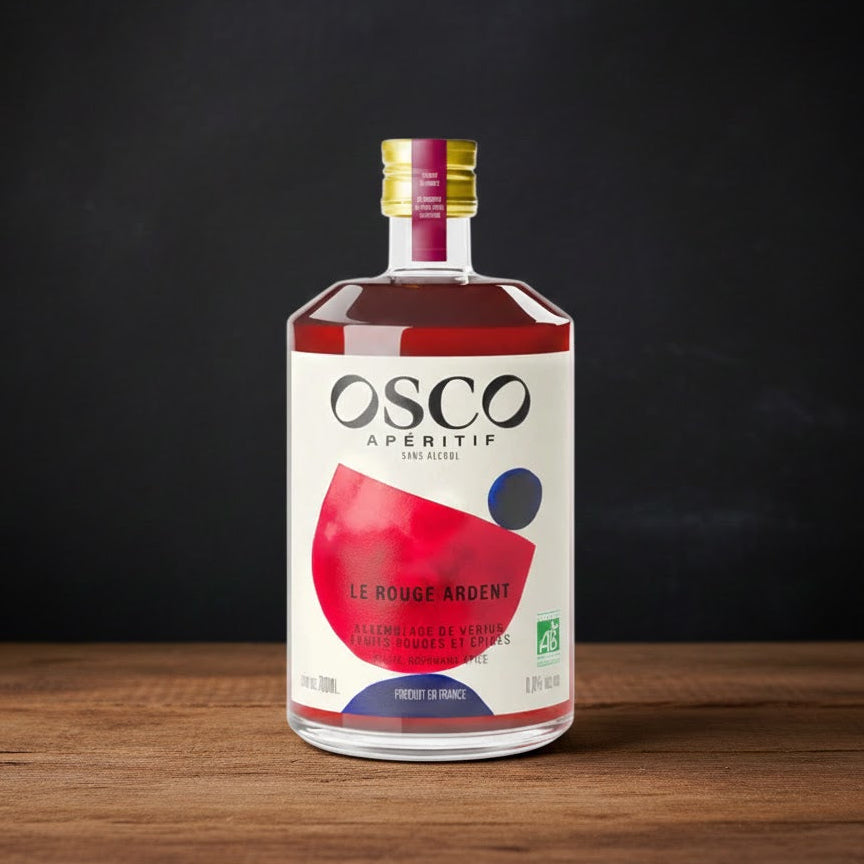 OSCO Le Rouge Ardent BIO 70cl - Sans Alcool