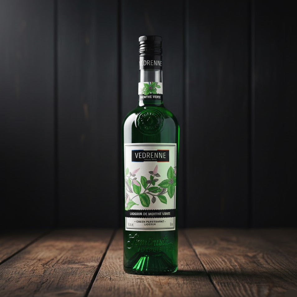 LIQUEUR DE MENTHE VERTE VEDRENNE 18% 70CL