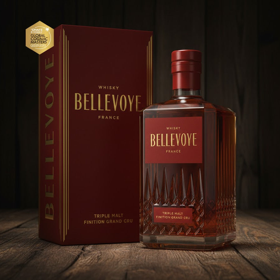 WHISKY BELLEVOYE ROUGE Finition Grand Cru 43%